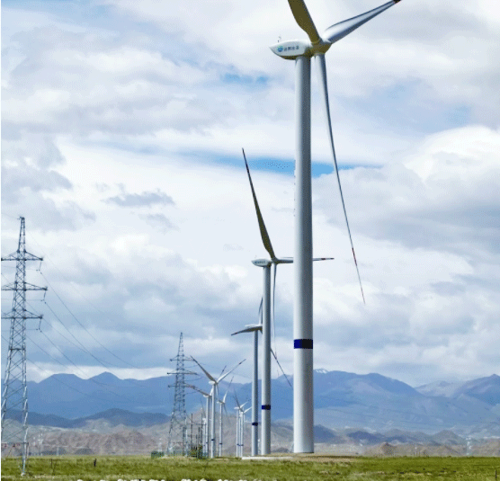 一路向西 零距離走近中國最大單體風電場！